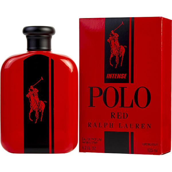 polo intense red  ralph lauren eau de parfum 4.2oz 125ml-alwaysspecialgifts.com