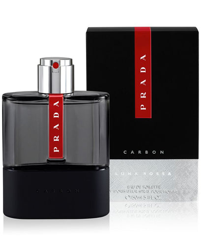 prada luna rossa carbon eau de toilette 5oz for mens - alwaysspecialgifts.com