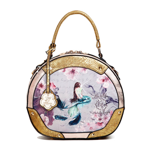 Princess Mera Vintage Sphere Double Zipper gold -alwaysspecialgifts.com