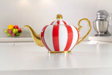 Load image into Gallery viewer, red two cup teapot majestea co - alwaysspecialgifts.com