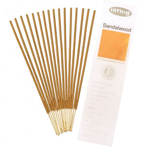 sandalwood natural incense 16 sticks - alwaysspecialgifts.com
