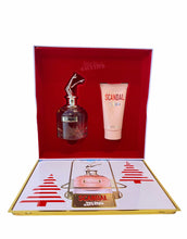 Load image into Gallery viewer, scandal jean paul gaultier gift set 2 pcs eau de parfum 2.7, body lotion 2.5oz for womens - alwaysspecialgifts.com