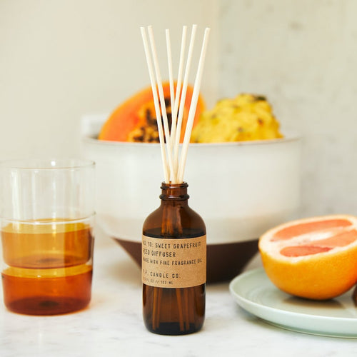 sweet grapefruit reed diffuser pf candle - alwaysspecialgifts.com