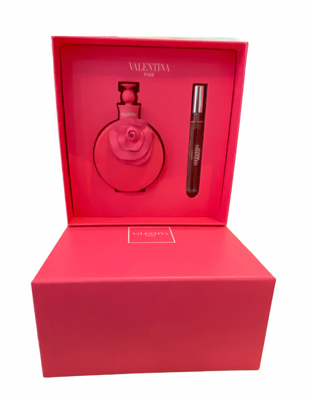 valentina pink valentino gift set 2 cps eau de parfum 2.7oz for womens - alwaysspecialgifts.com