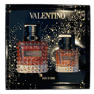valentino donna born in roma 2pcs gift set eau de parfum  3.4oz - alwaysspecialgifts.com