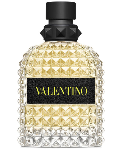 valentino uomo born in roma yellow dream eau de toilette 3.4oz for mens- alwaysspecialgifts.com