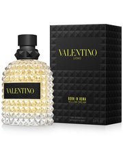Load image into Gallery viewer, valentino uomo born in roma yellow dream eau de toilette 3.4oz for mens- alwaysspecialgifts.com