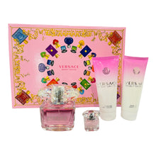 Load image into Gallery viewer, versace brigth crystal eau de toilette set 4 pcs for womans - alwaysspecialgifts.com