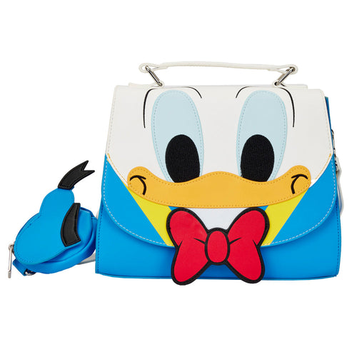 loungefly donald duck cosplay crossbody bag - alwaysspecialgifts.com