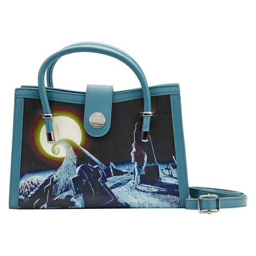 loungefly disney the nightmare before christmas final frame crossbody bag - alwaysspecialgifts.com