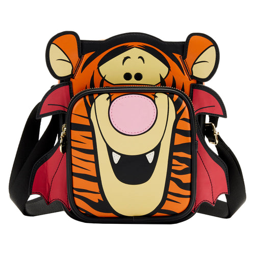 loungefly disney winnie the pooh tigger vampire cosplay passport bag - alwaysspecialgifts.com