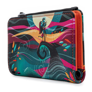 loungefly nightmare before christmas simply meant to be flap wallet - alwaysspecialgifts.com