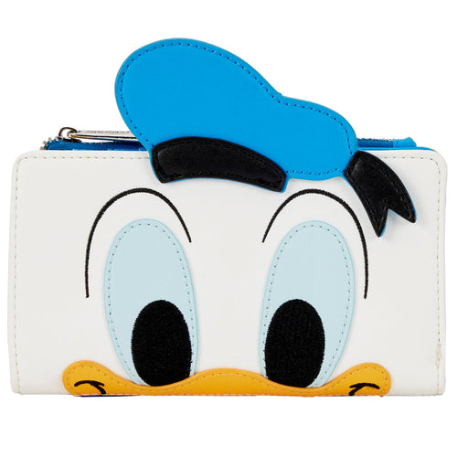 loungefly disney donald duck cosplay flap wallet - alwaysspecialgifts.com