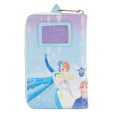 Load image into Gallery viewer, loungefly frozen queen elsa castle zip around wallet - alwaysspecialgifts.com