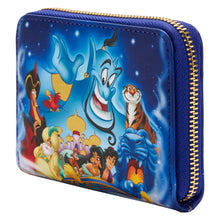 Load image into Gallery viewer, loungefly aladdin 30th anniversary zip around wallet - alwaysspecialgifts.om