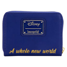 Load image into Gallery viewer, loungefly aladdin 30th anniversary zip around wallet - alwaysspecialgifts.om