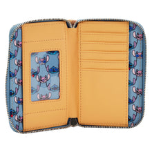 Load image into Gallery viewer, loungefly lilo &amp; stich angel and stich snow cone date zip around wallet - alwaysspecialgifts.com