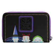 Load image into Gallery viewer, loungefly disney the nightmare before christmas oogie boogie glow zip around wallet - alwaysspecialgifts.com