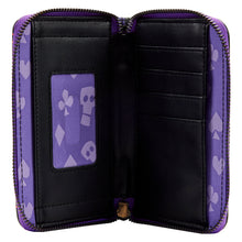 Load image into Gallery viewer, loungefly disney the nightmare before christmas oogie boogie glow zip around wallet - alwaysspecialgifts.com