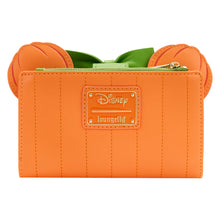 Load image into Gallery viewer, loungefly minnie mouse glow in the dark pumpkin flap wallet - alwaysspecialgifts.com
