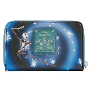 loungefly disney the nightmare before chritstmas final frame zip around wallet - alwaysspecislgifts.com