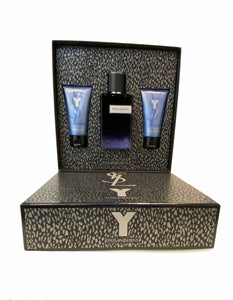 y yvest saint laurent gift set 3 pcs eau de parfum 3.4oz for mens  - alwaysspecialgifts.com