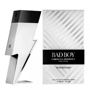 bad boy carolina herrera superstars eau de toilette 3.4oz for mens - alwaysspecialgifts.com