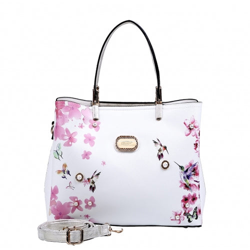 Brangio Italy  Hummingbird Pearl & White