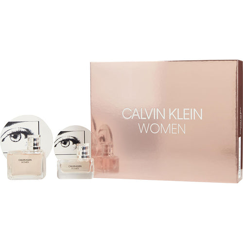 Calvin Klein Women  set 2 pcs Edp 3.4oz , edp 1oz,  for women's