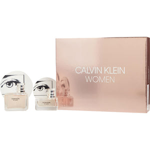 Calvin Klein Women  set 2 pcs Edp 3.4oz , edp 1oz,  for women's