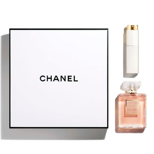 coco chanel mademoiselle gift set 2 pcs eau de parfum 3.4oz , edp spray for womens- alwaysspecialgifts.com
