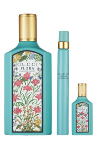 gucci flora gorgeous jasmin eau de parfum 3pcs gift set for woman - alwaysspecialgifts.com