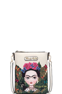 frida kahlo crossbody cartooon series - alwaysspecialgifts.com