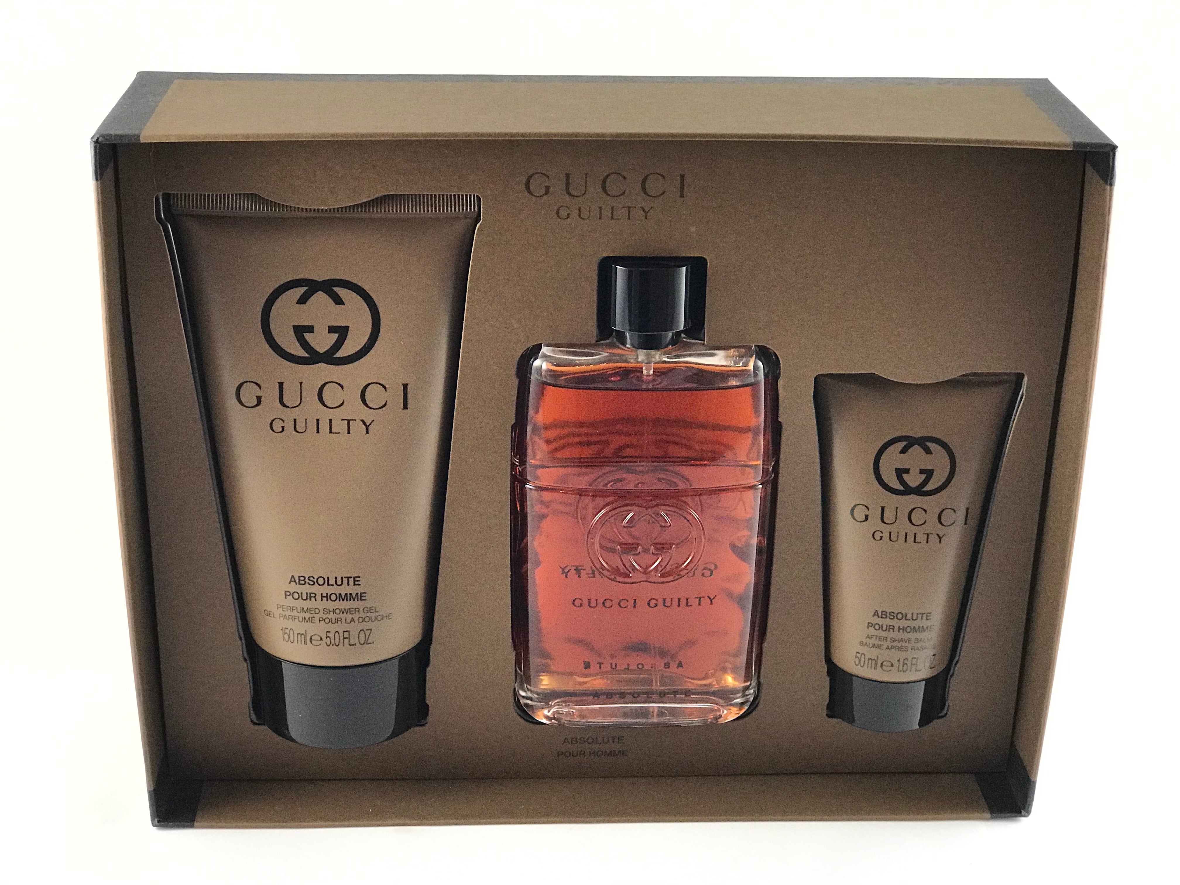 Gucci absolute shop gift set