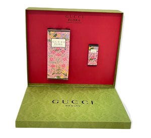 gucci flora gorgeous gardenia eau de parfum 2pcs set 3.4oz and travel parfum for womans - alwaysspecialgifts.com