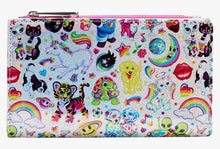 Load image into Gallery viewer, loungefly lisa frank wallet retro 80&#39;s irredentist glitter - alwaysspecialgifts.com