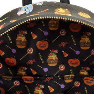 loungefly disney winnie the pooh halloween group mini backpack - alwaysspecialgifts.com
