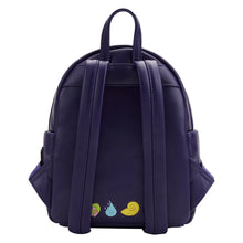 Load image into Gallery viewer, loungefly disney villains triple pocket glow in the dark mini backpack - alwaysspecialgifts.com