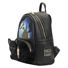 Load image into Gallery viewer, loungefly disney hocus pocus binx pocket mini backpack - alwaysspecialgifts.com