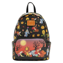 Load image into Gallery viewer, loungefly disney winnie the pooh halloween group mini backpack - alwaysspecialgifts.com
