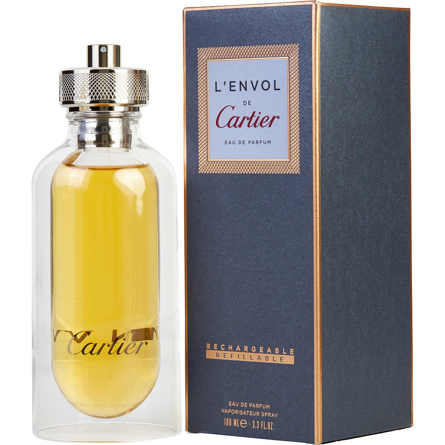 L'ENVOL de   Cartier Eau  de Parfum  Refillable   3.3oz   100ml.