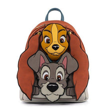 Load image into Gallery viewer, loungefly disney lady and tramp cosplay mini backpack - alwaysspecialgifts.com