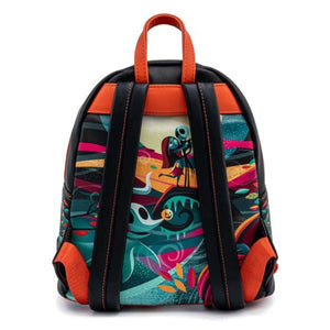 loungefly disney nightmare before christmas simply meant to be mini backpack - alwaysspecialgifts.com