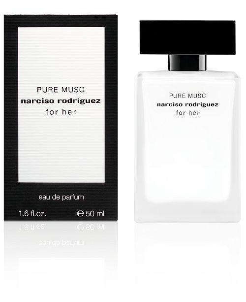pure musc narciso rodriguez for her eau de parfum 1.6oz 50ml -alwaysspecialgifts.com