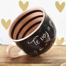 Load image into Gallery viewer, te voy a querer toda la vida mexican mug hand painted - alwaysspecialgifts.com