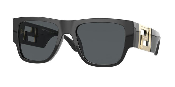 versace sunglasses black with gold for men -  alwaysspecialgifts.com